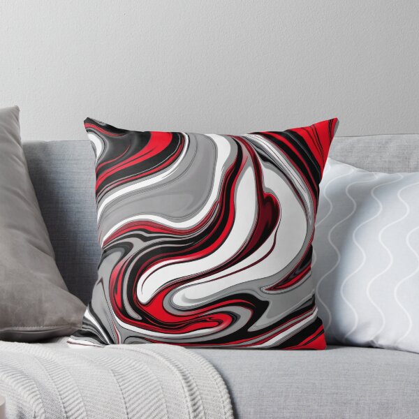 Item preview, Liquify - Red, Gray, Black, White  designed and sold by svarupa.