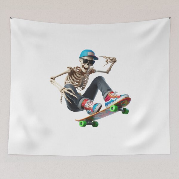 Item preview, Skater Skeleton designed and sold by CrystalCove11.