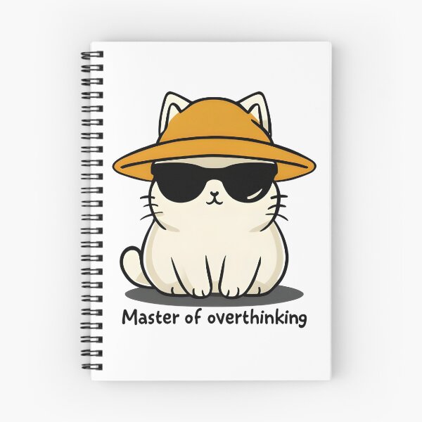 Item preview, Master of overthinking  designed and sold by Ink & Fabric.