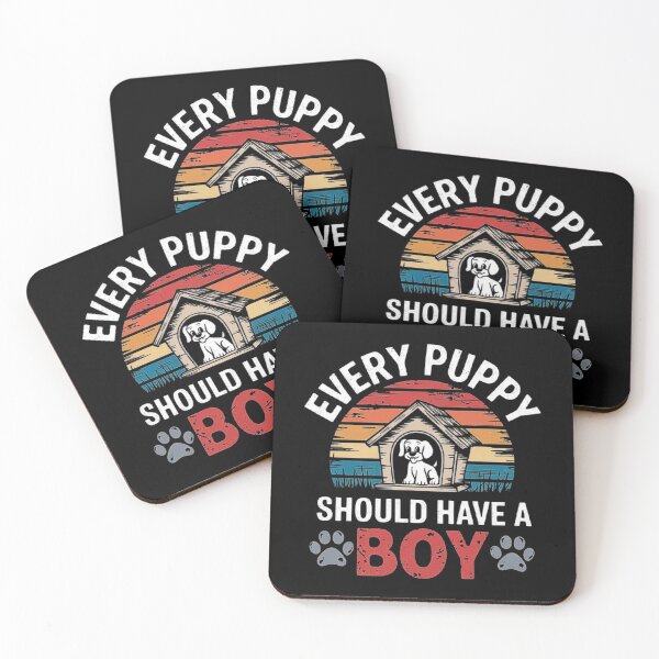Item preview, Every Puppy Deserves a Boy - Dog Lover’s Design designed and sold by love3617.