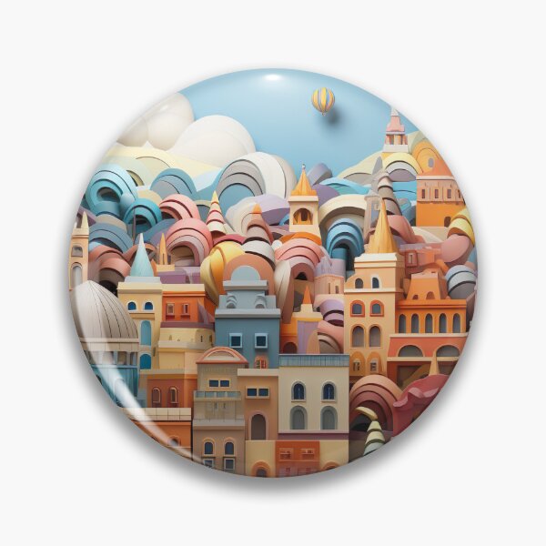 Item preview, Paper Craft - Color Town designed and sold by KootenayDesigns.