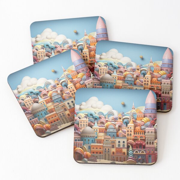 Item preview, Paper Craft - Color Town designed and sold by KootenayDesigns.
