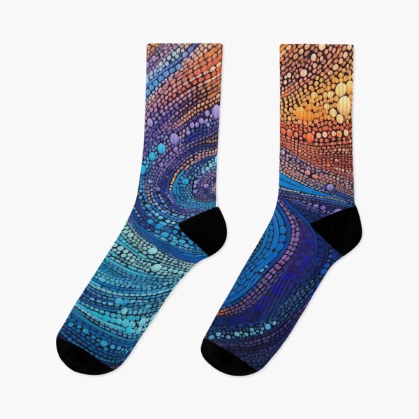 Item preview, Aboriginal Inspired Dot Art - Swirl designed and sold by GrinGalore.