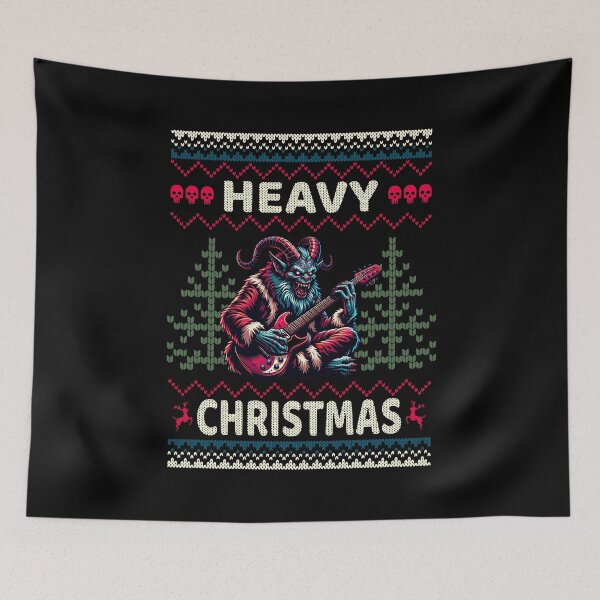 Item preview, Heavy Christmas Ugly Christmas Sweater Krampus designed and sold by RockBeeDesigns.