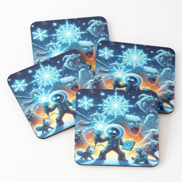 Item preview, Tech Genius vs. Frozen Beasts designed and sold by Imaginarium of Chaos falcon88 .