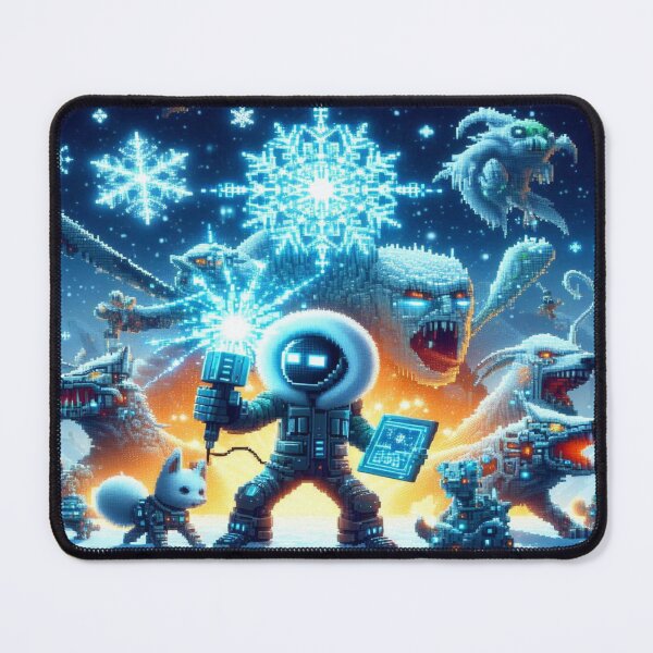 Item preview, Tech Genius vs. Frozen Beasts designed and sold by Imaginarium of Chaos falcon88 .