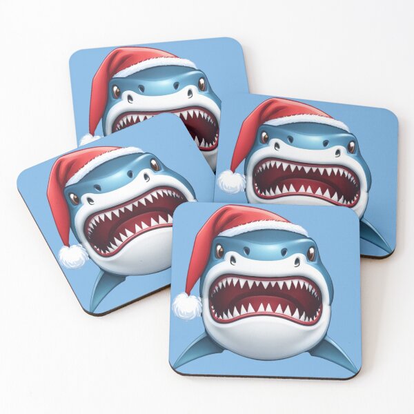 Item preview, Santa Jaws T-Shirt, Jaws Christmas T-Shirt designed and sold by Graphitti Squad.