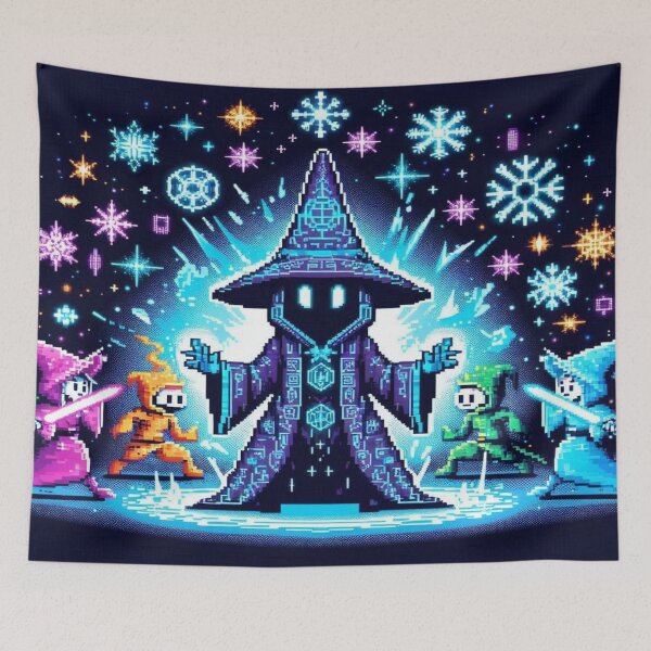 Item preview, Holo Wizard vs. Winter Witches designed and sold by Imaginarium of Chaos falcon88 .