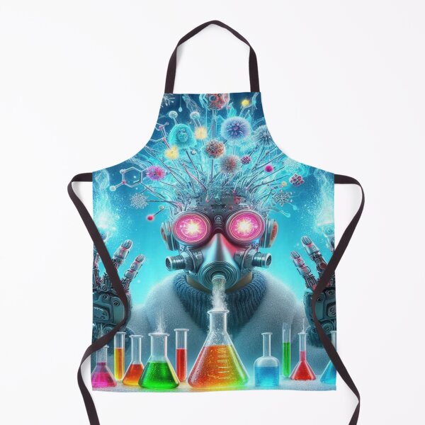 Item preview, Cyber Chemist vs. Frost Wisps designed and sold by Imaginarium of Chaos falcon88 .
