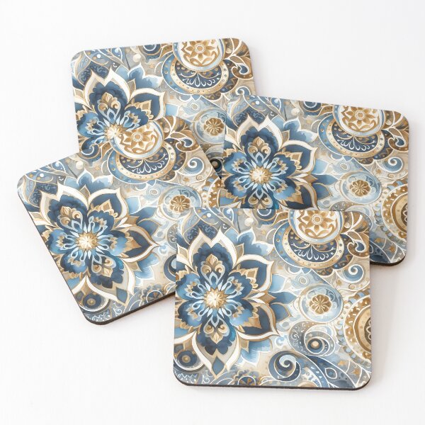 Item preview, a captivating blend of paisley patterns, floral motifs designed and sold by ShihawyAhmad.