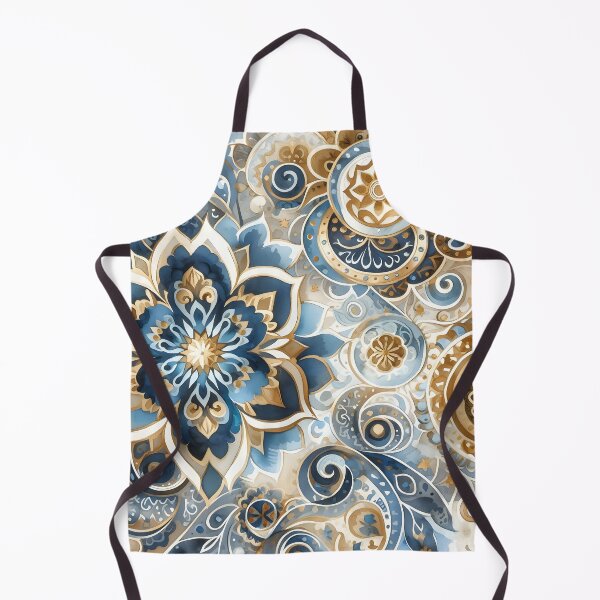 Item preview, a captivating blend of paisley patterns, floral motifs designed and sold by ShihawyAhmad.