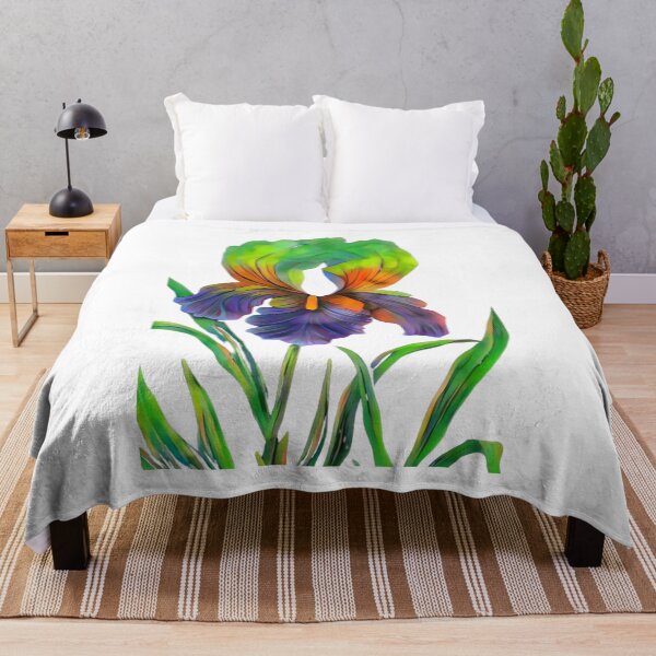 Item preview, iris in the play of colors of a spring morning designed and sold by PinkishGlasses.