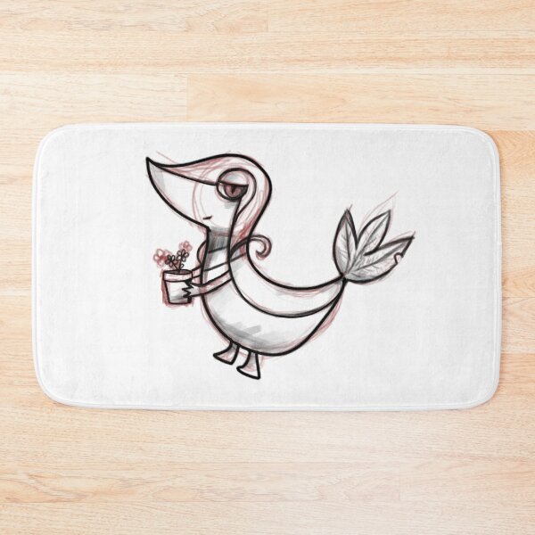 Item preview, snivy with flower pot sketch designed and sold by notartsaccount.