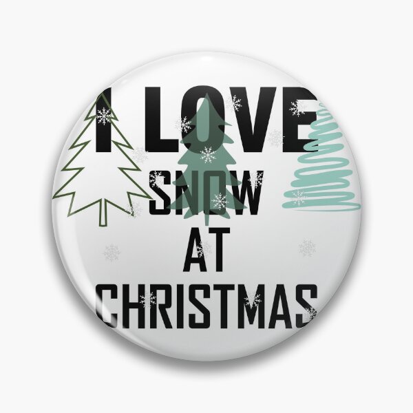 Item preview, I Love Snow At Christmas designed and sold by FilizDesigner.