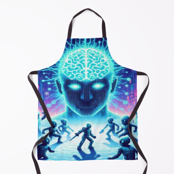 Item preview, AI Genius vs. Frozen Shadows designed and sold by Imaginarium of Chaos falcon88 .