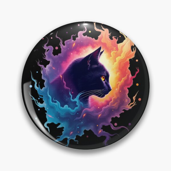 Item preview, Cosmic Cat designed and sold by Crazy Before Cats.