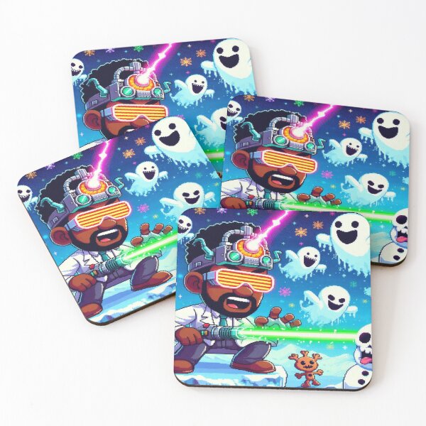 Item preview, Laser Scientist vs. Ice Wraiths designed and sold by Imaginarium of Chaos falcon88 .