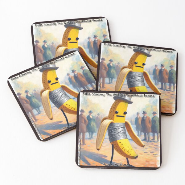 Item preview, A Very Wealthy Banana designed and sold by Rick London Gifts.