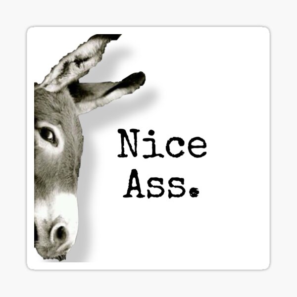 Item preview, Nice Ass designed and sold by AcadianLady.