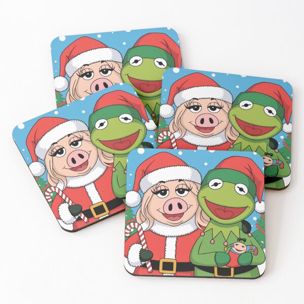 Item preview, MISS PIGGY AND KERMIT CHRISTMAS    designed and sold by Obinne.