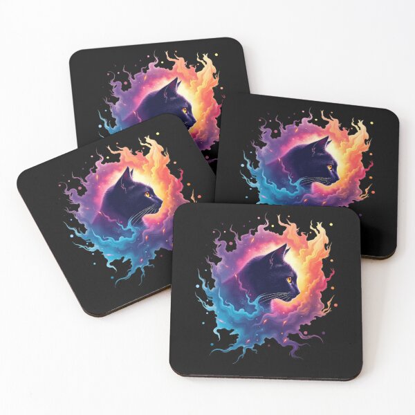 Item preview, Cosmic Cat designed and sold by Crazy Before Cats.