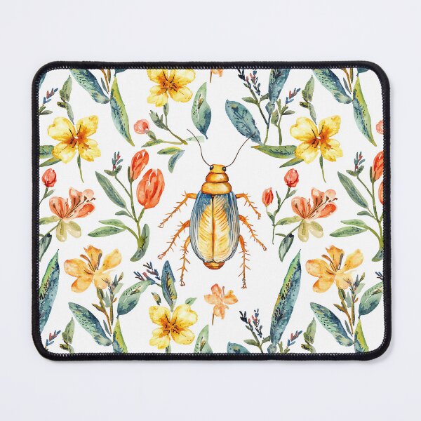 Item preview, La Cucaracha with Flowers, Cockroach with Flowers, Entomology, Coquette  designed and sold by VintageFlorals.