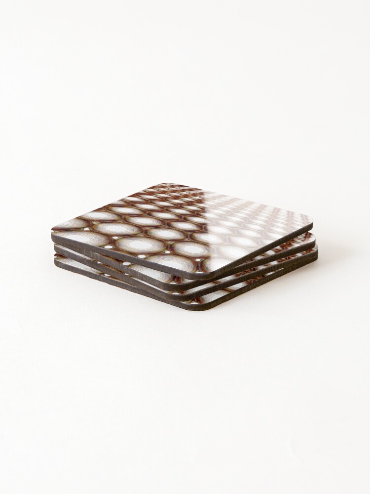 Thumbnail 4 of 5, Coasters (Set of 4), Infinite Regular Patterns designed and sold by GiroScience.