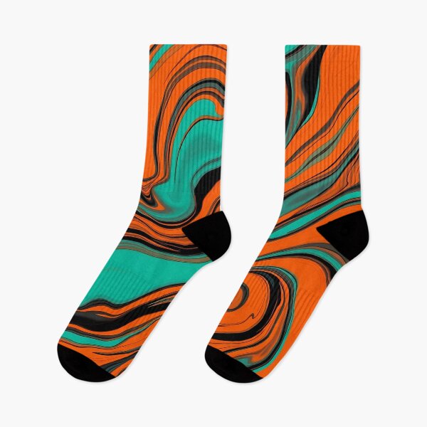 Item preview, vivid modern Southwest hipster turquoise orange designed and sold by svarupa.
