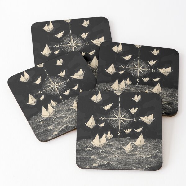 Item preview, Paper Boats and Compass: A Nautical Adventure designed and sold by Creet-Design.