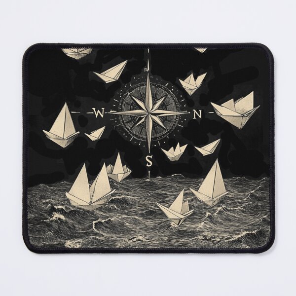 Item preview, Paper Boats and Compass: A Nautical Adventure designed and sold by Creet-Design.