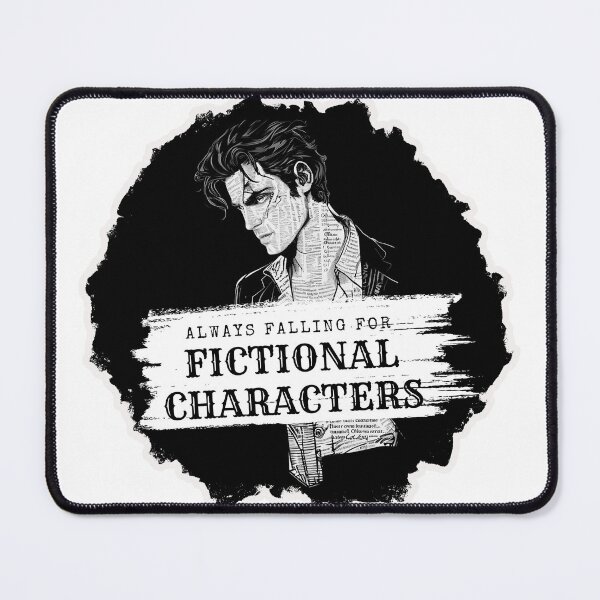 Item preview, Falling for fictional characters designed and sold by inkdrinkingdove.