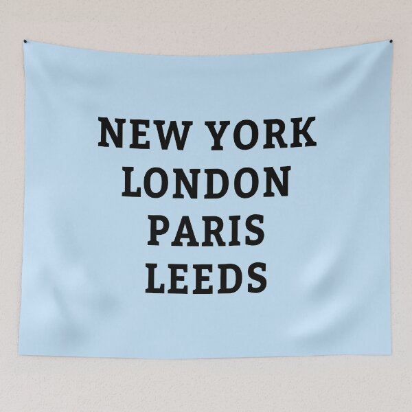 Item preview, New York, London, Paris, Leeds designed and sold by Jeallan Designs.