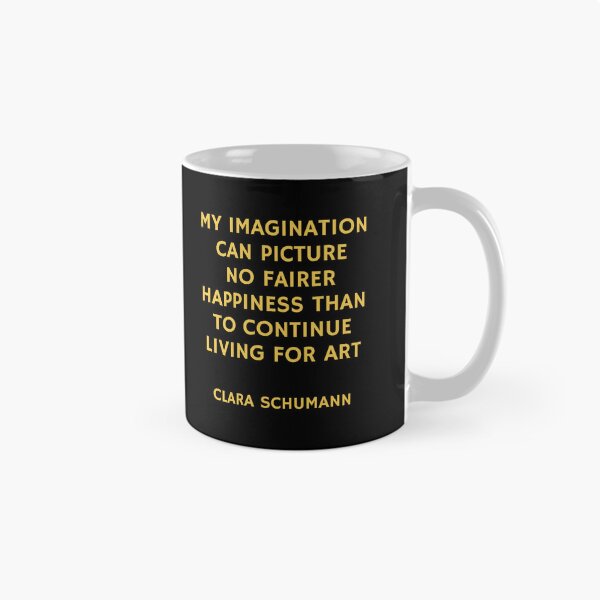 Item preview, Clara Schumann - composer quotes - living for art designed and sold by Inspirationmotivation.