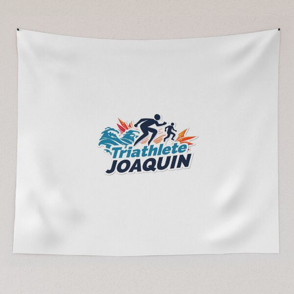 Item preview, Dynamic Triathlete Joaquin - Swim, Bike, Run designed and sold by Triathlongram.