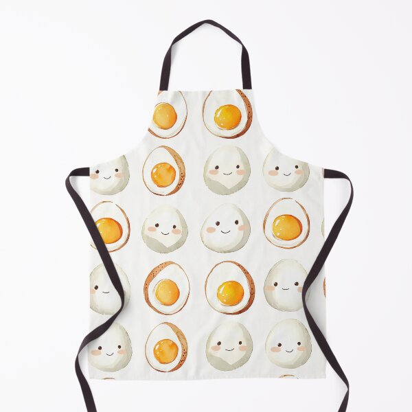 Item preview, Cute Kawaii Eggs, Hard Boiled Eggs  designed and sold by VintageFlorals.