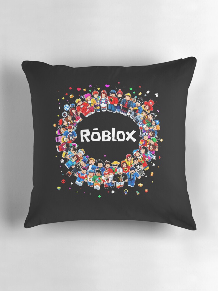 Roblox Avatar Circle Celebration Pillow