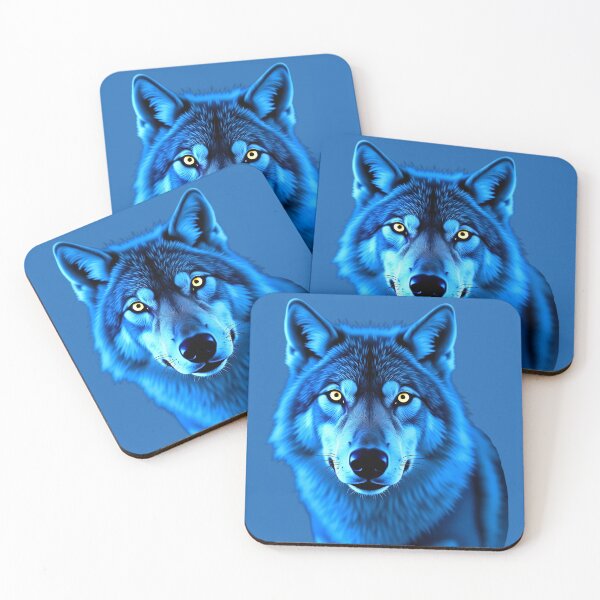 Item preview, Blue Moon Wolf  designed and sold by Dakson Design - Fantasy Art.