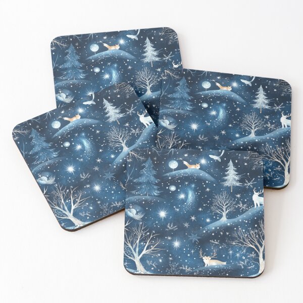Item preview, Enchanted Winter Night Sky designed and sold by Desireehaz.