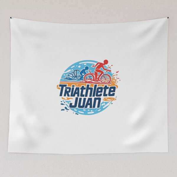 Item preview, Dynamic Triathlete Juan - Swim, Bike, Run designed and sold by Triathlongram.
