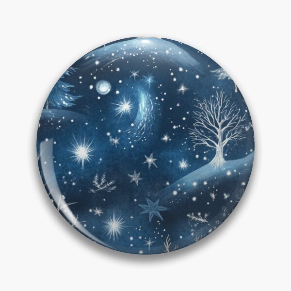 Item preview, Enchanted Winter Night Sky designed and sold by Desireehaz.