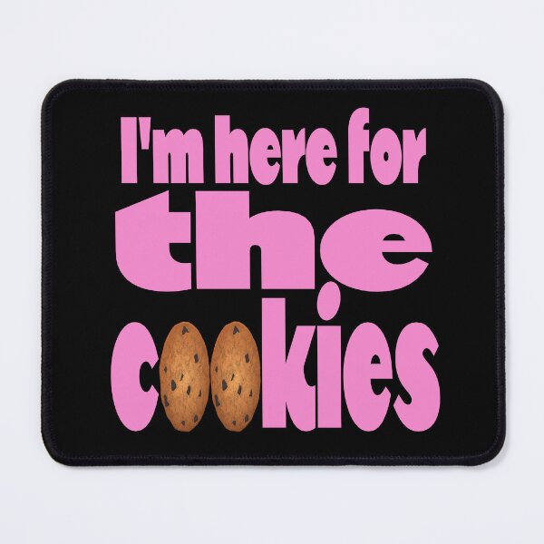 Item preview, Cookies. Gingerbread. Christmas Cookie. Cute. Party. Happy Holidays. I'm here for the cookies (black background) designed and sold by bekksa.