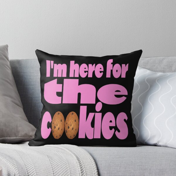 Item preview, Cookies. Gingerbread. Christmas Cookie. Cute. Party. Happy Holidays. I'm here for the cookies (black background) designed and sold by bekksa.