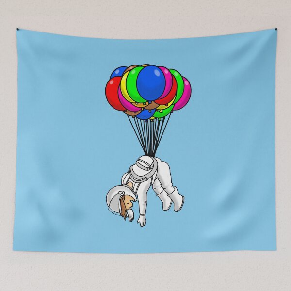 Item preview, Astronaut boy balloons designed and sold by TheArtboard.