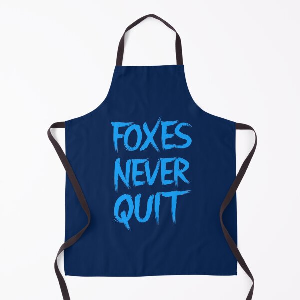 Item preview, Foxes Never Quit blue 3 designed and sold by VRedBaller.
