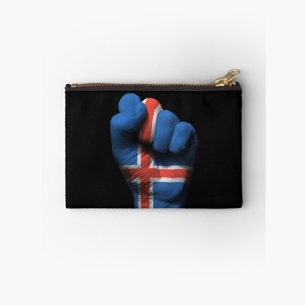 Item preview, Flag of Iceland on a Raised Clenched Fist  designed and sold by JeffBartels.