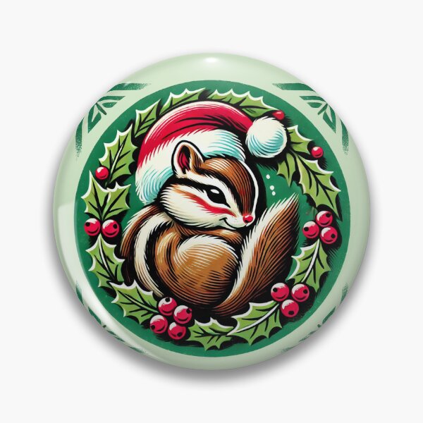 Artikelvorschau, Weihnachts-Streifenhörnchen entworfen und verkauft von FrictionMaxxing.
