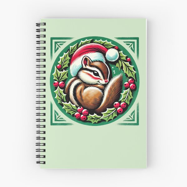 Artikelvorschau, Weihnachts-Streifenhörnchen entworfen und verkauft von FrictionMaxxing.
