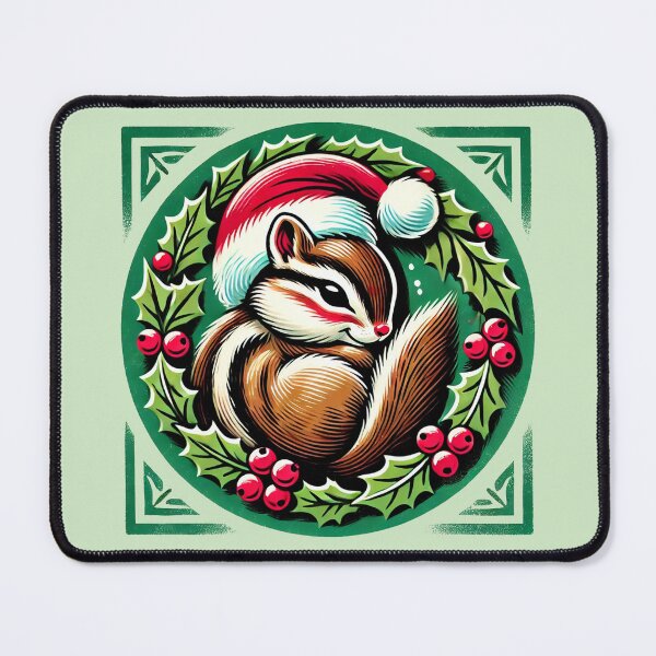 Artikelvorschau, Weihnachts-Streifenhörnchen entworfen und verkauft von FrictionMaxxing.
