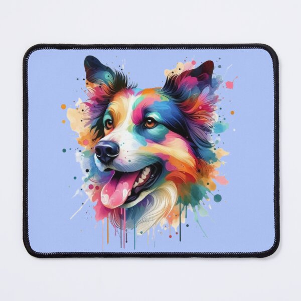 Artikelvorschau, Abstrakter Pawsome-Regenbogenstil entworfen und verkauft von DeeCeeFashion.