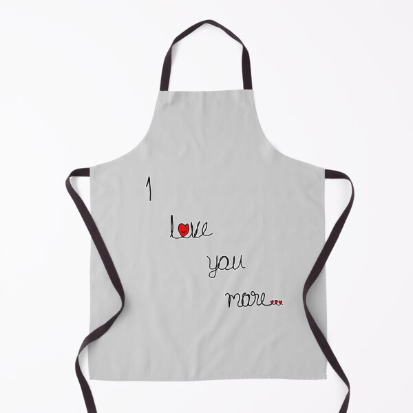 Item preview, Black colour I love you more with red herts designed and sold by Kitishop.
